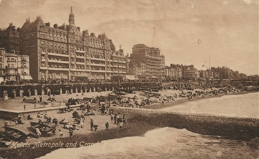Metropol and Grand, Brighton hotels.