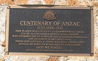 Gerringong Cemetery Lone Pine #2