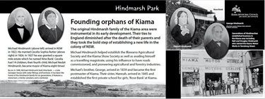 Image of Founding orphans of Kiama plaque