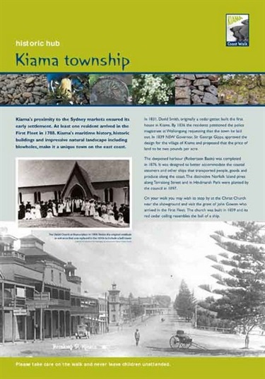 Image of Kiama Township plaque