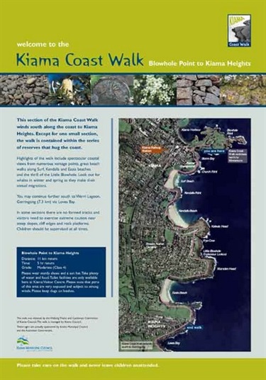 Image of Coast Walk: Blowhole to Kiama Heights plaque