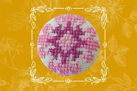 Cross-stitch workshop Jane Austen