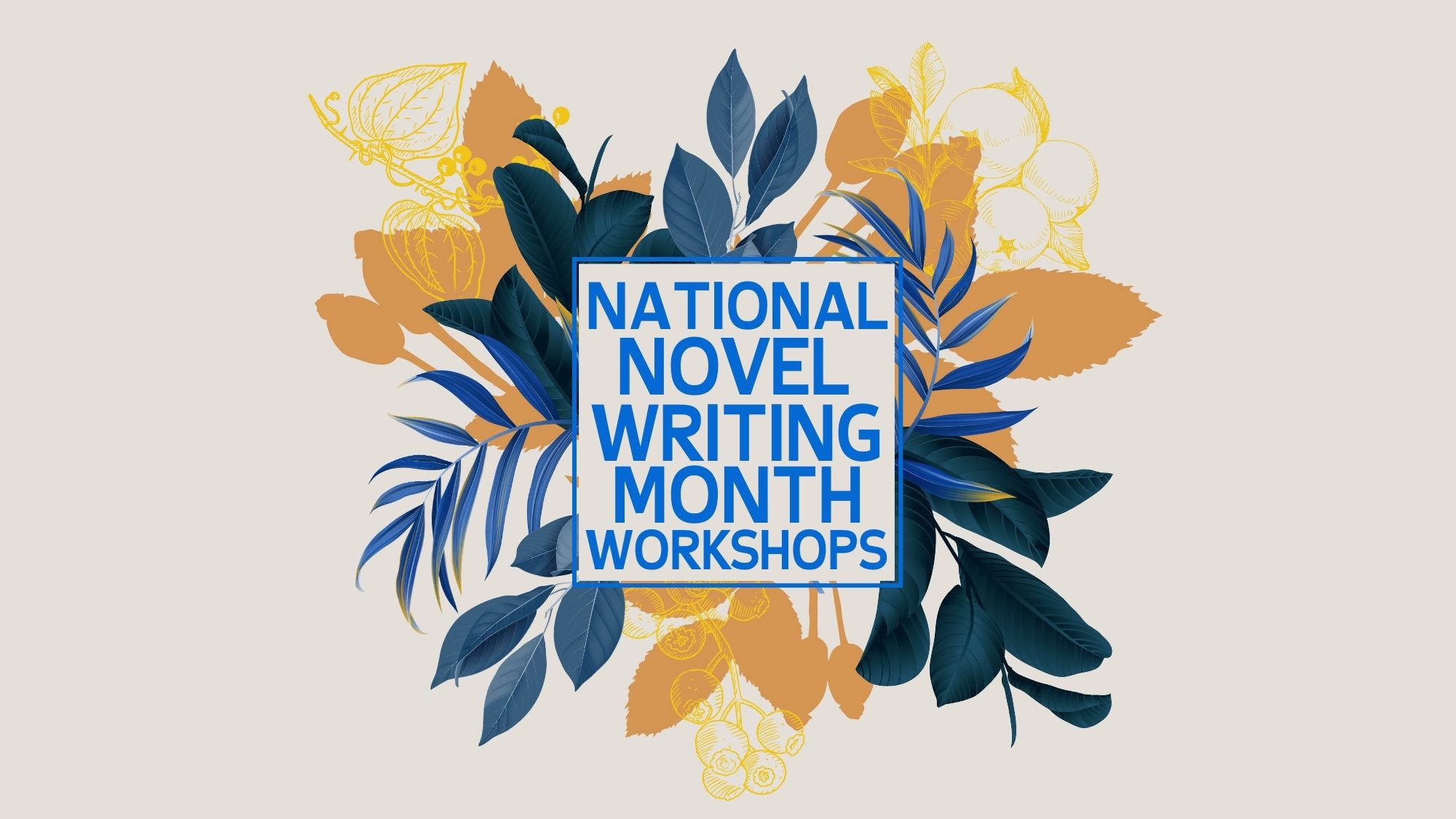 NaNoWriMo workshops