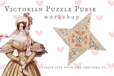 Victorian Puzzle purse workshop
