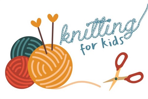 Knitting for kids at Kiama Library Winter 2023