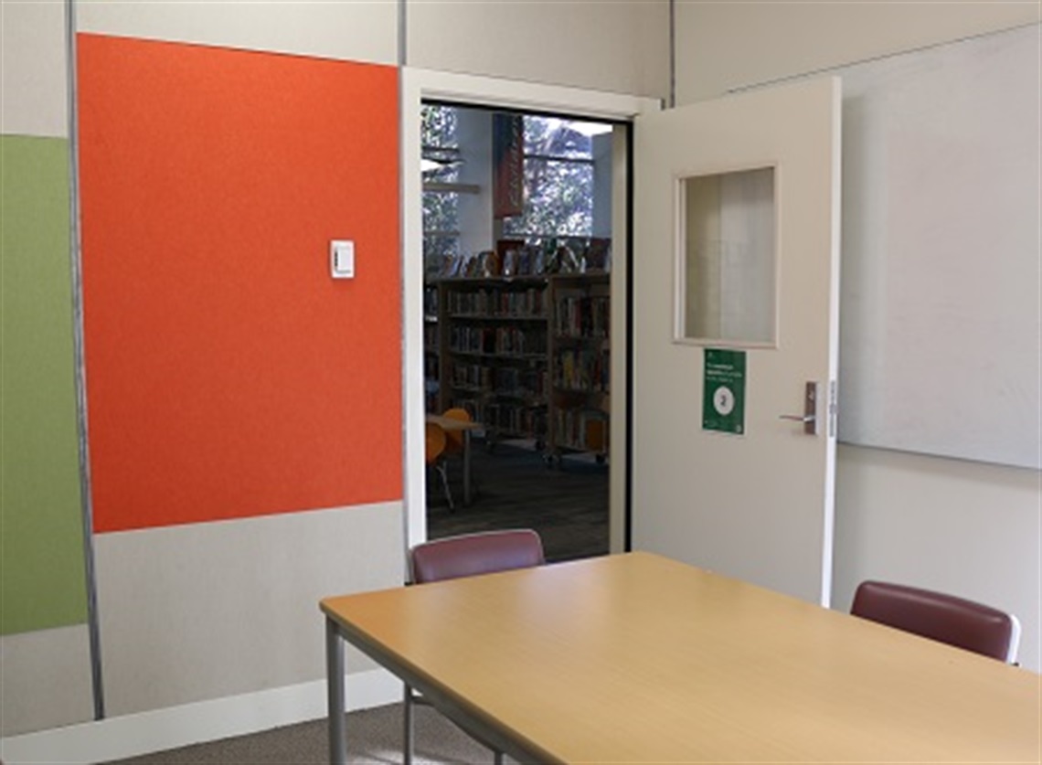 Using the Library Room Hire Study Room