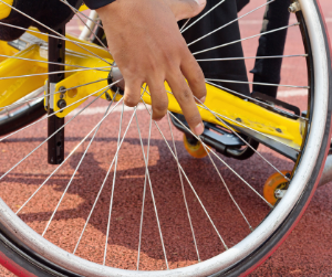 Youth Shelf Help Wheelchair racing 