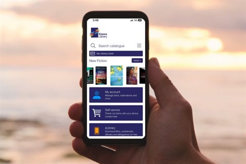 Using the Library Library app